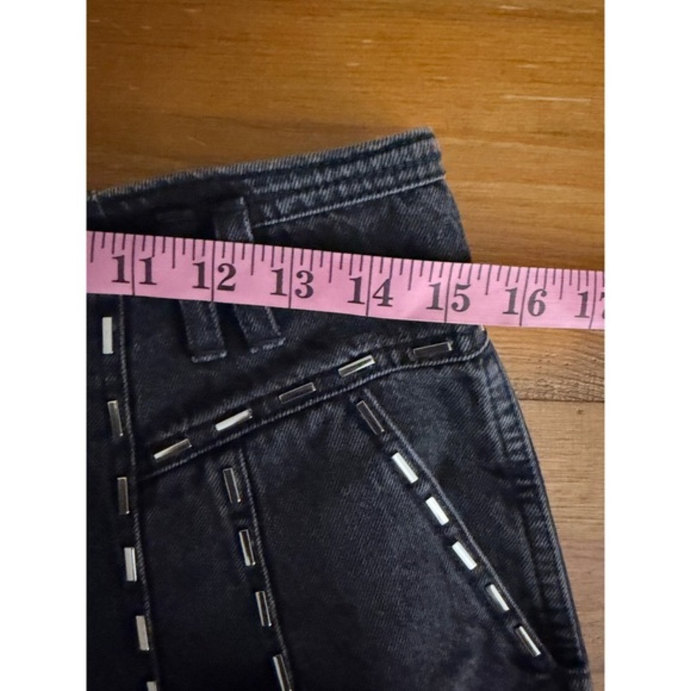 IRO Barra Faded Denim Shorts Women's Size 38/us 6 - Picture 9 of 11